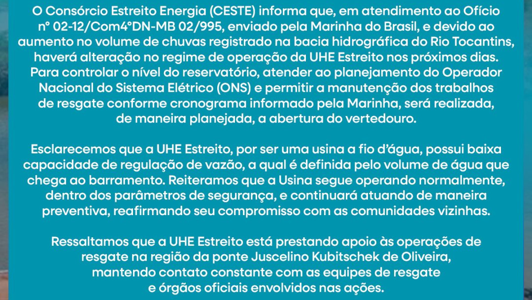 Nota de esclarecimento em atendimento ao Ofício n° 02-12/Com4°DN-MB 02/995, enviado pela Marinha do Brasil